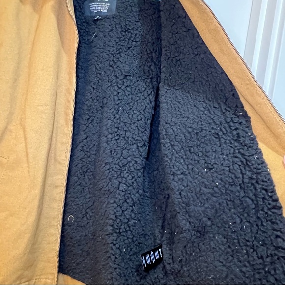 Matix Mens Caramel Jacket Full Zip Pockets Collared Long Sleeves Size Medium - Picture 5 of 10